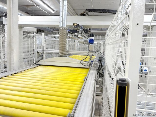 AUTOMATISCHE BOHR UND DUeBELEINTREIBMASCH MORBIDELLI + MAHROS (SCM Group) PowerFlex + Brush