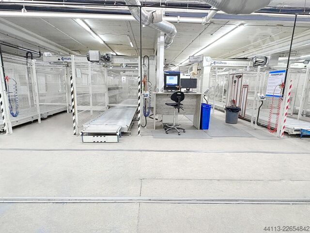 AUTOMATISCHE BOHR UND DUeBELEINTREIBMASCH MORBIDELLI + MAHROS (SCM Group) PowerFlex + Brush