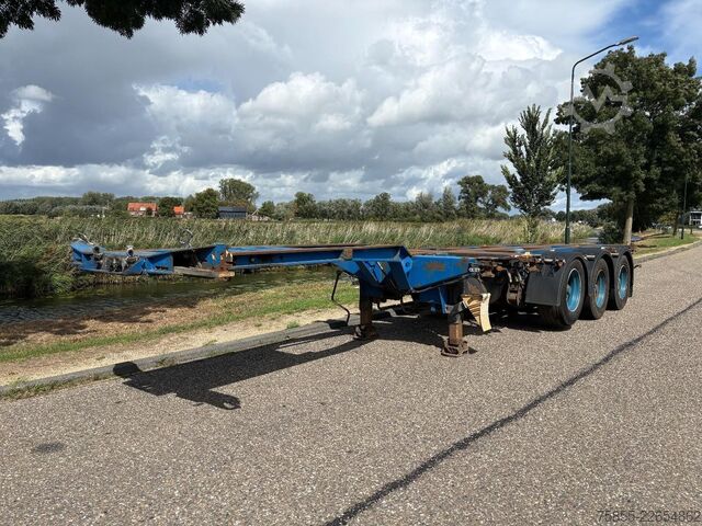 Containertransport Pacton T3-010 Multi Chassis / BPW Axles / Liftaxle / N...