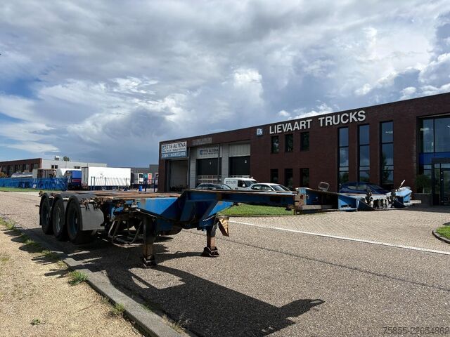 Containertransport Pacton T3-010 Multi Chassis / BPW Axles / Liftaxle / N...