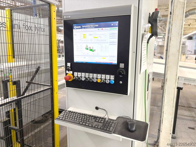 CNC-KAPP- UND ZAPFENANLAGE OMGA + BALESTRINI + GANNOMAT Optima + Fox Lynk + Injecta