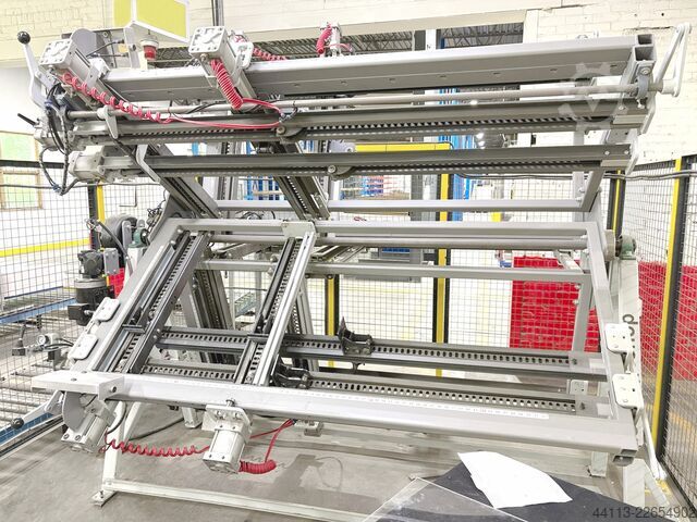 CNC-KAPP- UND ZAPFENANLAGE OMGA + BALESTRINI + GANNOMAT Optima + Fox Lynk + Injecta
