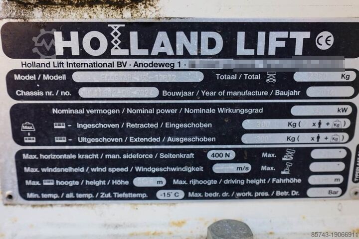 Scherenhebebühne Holland Lift Ecostar HL-11812 Electric, 14m Working Height, 300