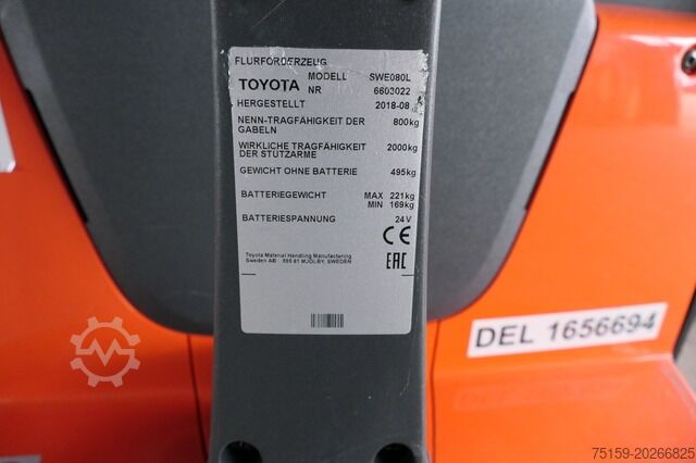 Manual stacker bt SWE 080L Batterie 16/2025