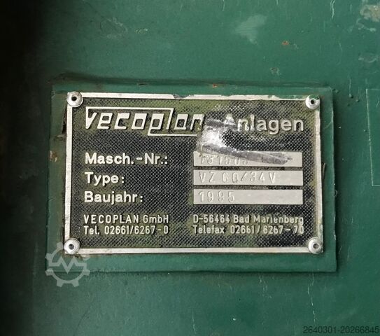 Wood shredder Vecoplan VZ 60/34V