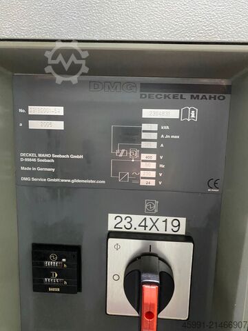 Vertical machining center DMG DMC 75V linear