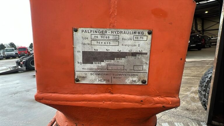 Crane PALFINGER PK 9000