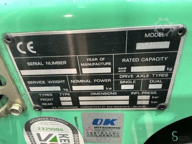 Forklift Mitsubishi FG30N