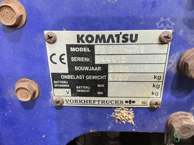 Forklift Komatsu FD 30 T 12
