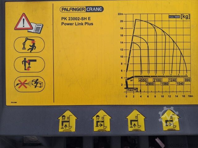 Special purpose truck Kässbohrer Powerbully 18T Kran PK23002-SH