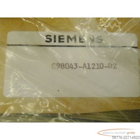 Component Siemens C98043-A1210-L20 Simoreg Board mit Zubehörsatz C98043-A1210-D2-1 -  - in geöffneter OVP