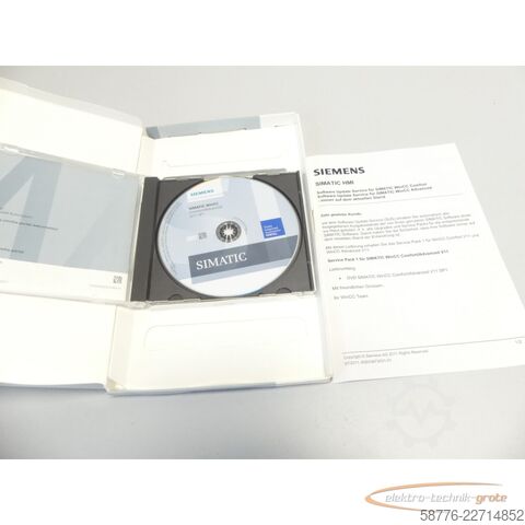 Component Siemens EWK-SUS1146011 Software SUS WinCC Comfort / Advanced SN: SVPB81034215