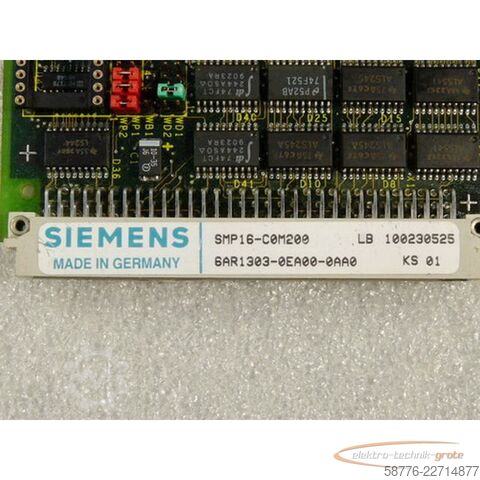 Component Siemens Sicomp SMP16-C0M200 Sinec L2 Interface 6AR1303-0EA00-0AA0