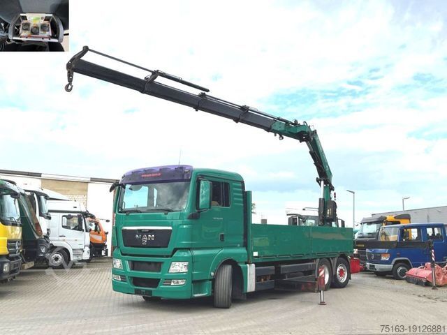 Truck mounted crane MAN TG-X 26.440 6x2-2 BL Pritsche Heckkran Fassi 360