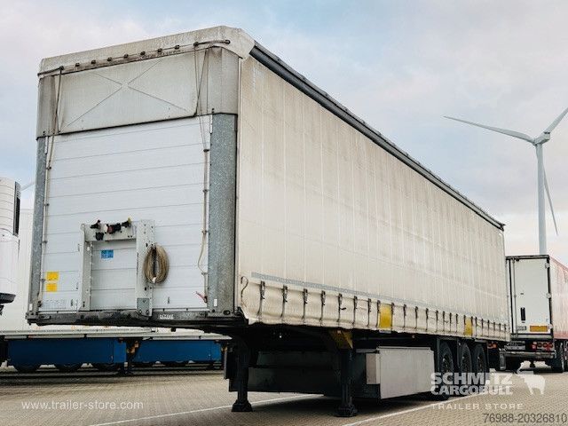 Open semitrailer with tarp Schmitz Cargobull Curtainsider Standard