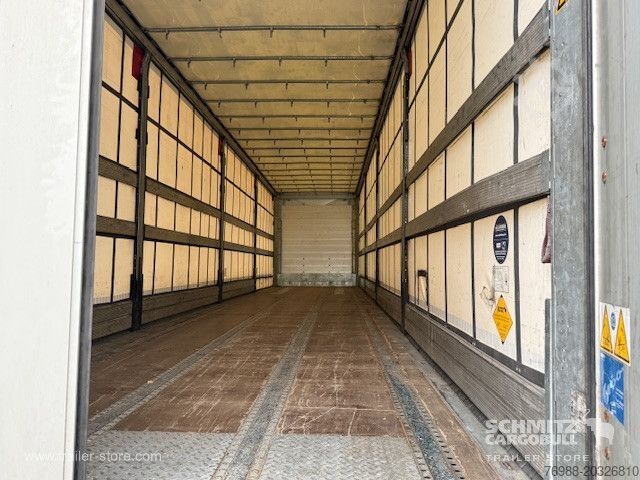 Open semitrailer with tarp Schmitz Cargobull Curtainsider Standard