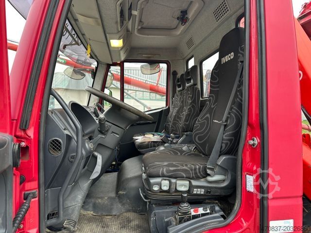 Three-way tipper van IVECO ML 80E 22  K/ Fassi F 70 + Funk / Meiller
