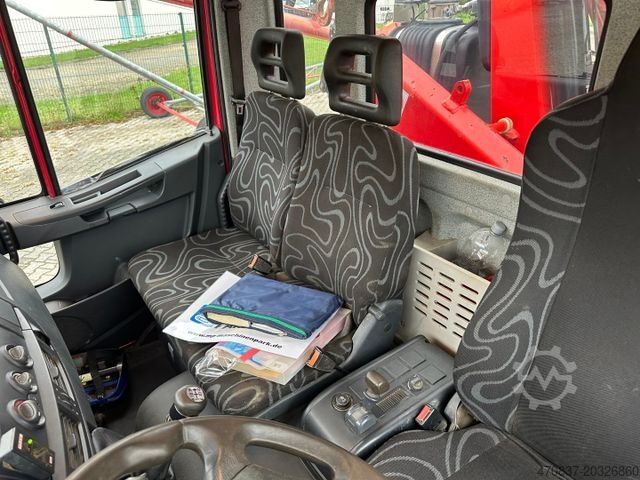 Three-way tipper van IVECO ML 80E 22  K/ Fassi F 70 + Funk / Meiller