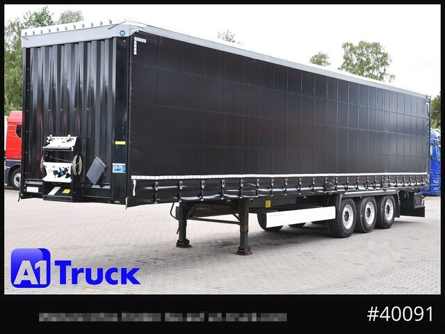 Open semitrailer with tarp KRONE SD, Tautliner, neue Plane, 1 Vorbesitzer