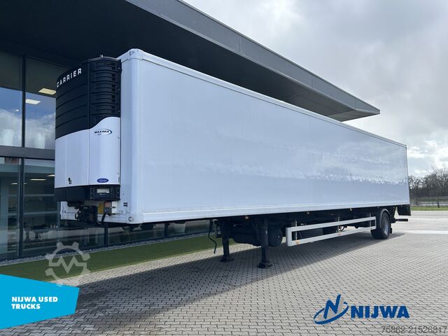Refrigerated/frozen transport Pacton trailers TBZ.122 Carrier Maxima 1300 + Laadklep