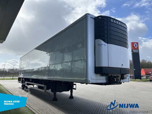 Refrigerated/frozen transport Pacton trailers TBZ.122 Carrier Maxima 1300 + Laadklep