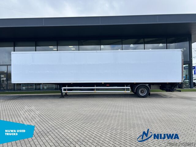 Refrigerated/frozen transport Pacton trailers TBZ.122 Carrier Maxima 1300 + Laadklep
