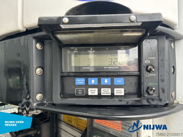 Refrigerated/frozen transport Pacton trailers TBZ.122 Carrier Maxima 1300 + Laadklep