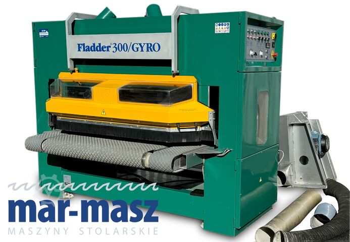 Karussell-Bürstenschleifmaschine Fladder 300/GYRO 6 szczotek 2 pompa Vacum