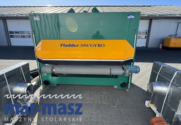 Karussell-Bürstenschleifmaschine Fladder 300/GYRO 6 szczotek 2 pompa Vacum