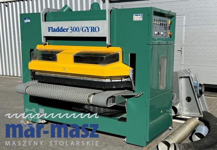 Karussell-Bürstenschleifmaschine Fladder 300/GYRO 6 szczotek 2 pompa Vacum