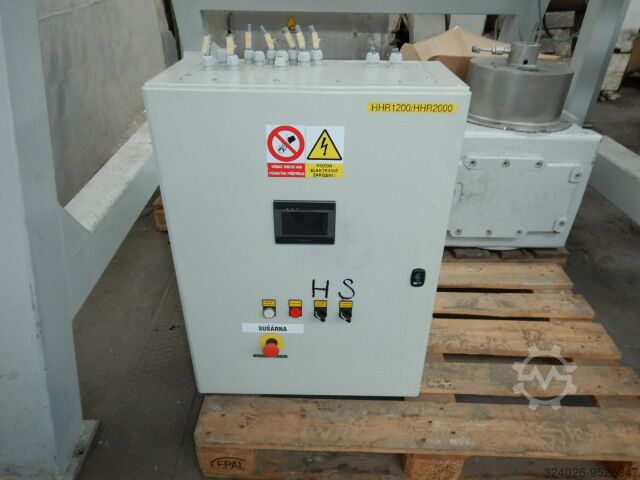 Double cone vacum blender dryer Pharmix HHR 1200