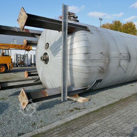 60,000 liter heatable/coolable pressure vessel made of V2A stainless steel Schleifenbaum & Weber 9080