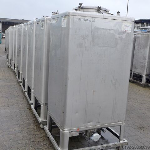 1070 liter transport container made of V2A (DIN6601) Thielmann (UCON) 9064