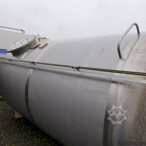 11100 liter tank made of V4A (according to DIN 6618) Gross Apparatebau 9012