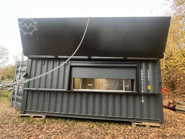 Spezialcontainer Privat Imbiss Container