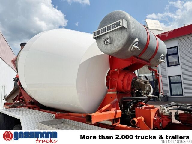 Mobile concrete mixing plant MAN TGS 26.480 6x4H-4 BL, Liebherr HTM 704, Multilift