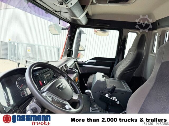 Mobile concrete mixing plant MAN TGS 26.480 6x4H-4 BL, Liebherr HTM 704, Multilift