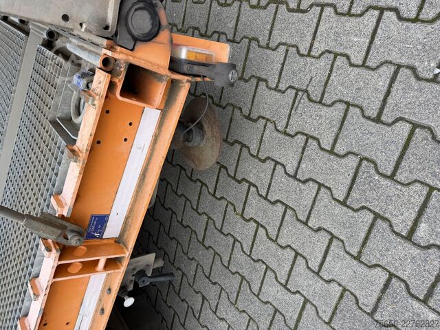 Low loader semitrailer Humbaur HTS30  3 Achs Satteltieflader, neuwertig