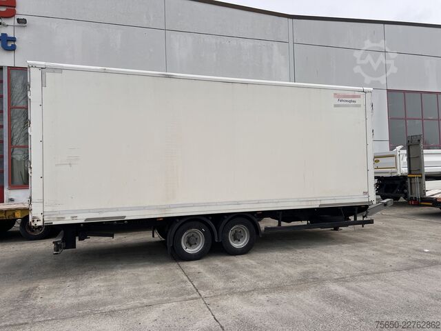 Box trailer Möslein TKO 105 D Schwebheim  Tandemkoffer Durchladbar