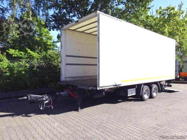 Box trailer Möslein TKO 105 Schwebheim  Tandemkoffer, Ladebordwand + Durchladbar