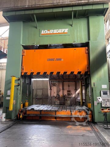 Hydraulic Press 2000 ton LOIRE SAFE EDIMC 2000
