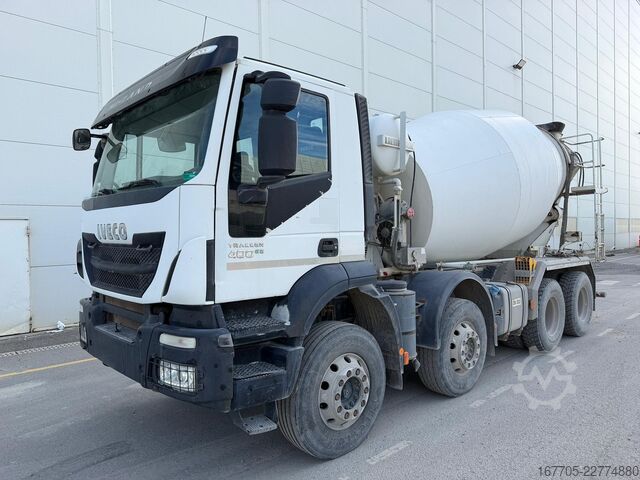 Concrete mixer truck IVECO TRAKKER 400