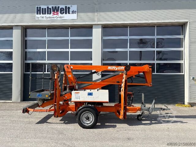 Hebebühne Niftylift 120T - 12,20m Anhänger-Arbeitsbühne