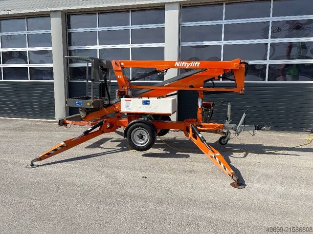 Hebebühne Niftylift 120T - 12,20m Anhänger-Arbeitsbühne