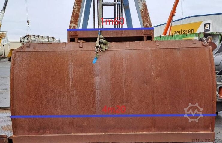 Be- und Entlademaschine  Verstegen 11M³ Clamshell Grab