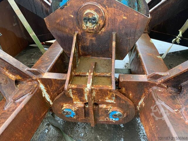 Be- und Entlademaschine  Verstegen 11M³ Clamshell Grab