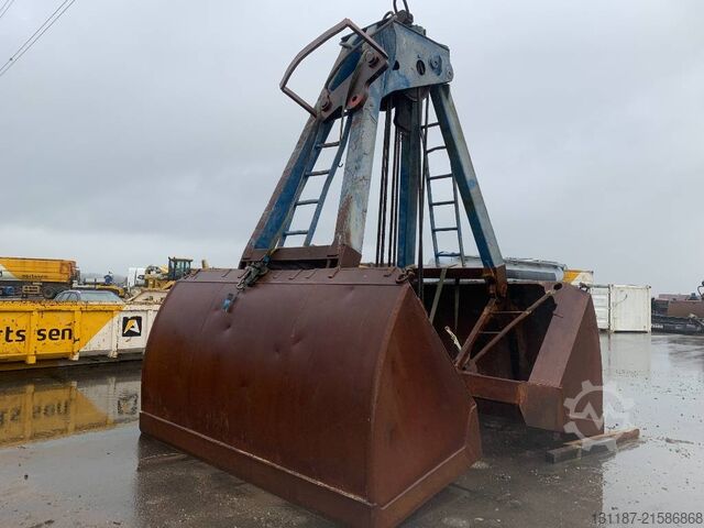 Be- und Entlademaschine  Verstegen 11M³ Clamshell Grab