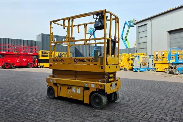 Scherenhebebühne Haulotte Optimum 8 Electric, 7.77m Working Height, 230kg Ca