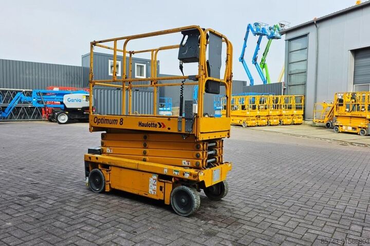 Scherenhebebühne Haulotte Optimum 8 Electric, 7.77m Working Height, 230kg Ca