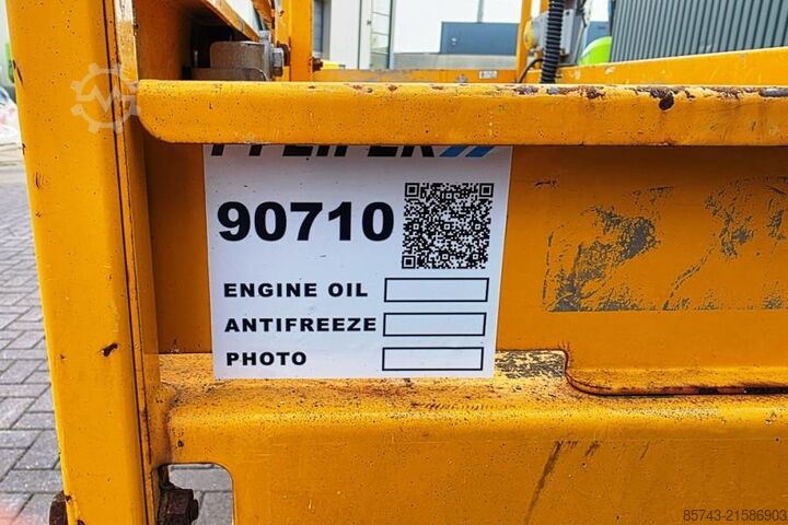 Scherenhebebühne Haulotte Optimum 8 Electric, 7.77m Working Height, 230kg Ca